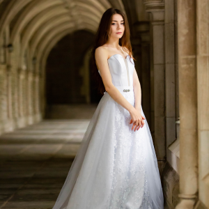 IDEED Wedding Dresses Exquisite White Wedding Dresses